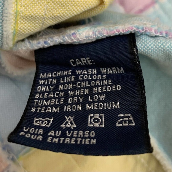 RALPH LAUREN BLUE LABEL BOYS PASTEL MULTICOLOR PATCHWORK CHECK SHIRT - Picture 5 of 9